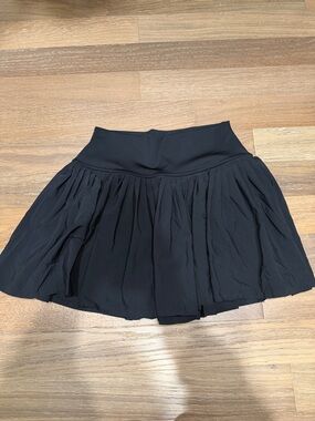 Alo Yoga Black Pleated Tennis Skirt | Size Small | High Waist